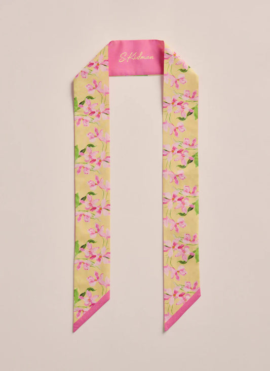 S Kidman Pinnaroo Silk Twilly Scarf