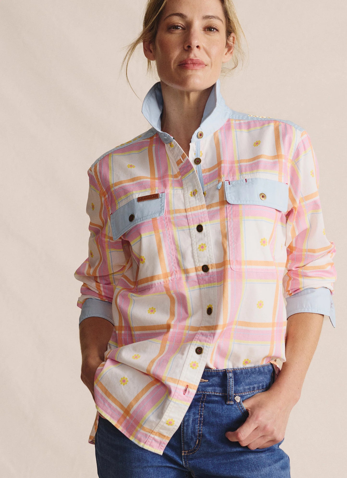 S.Kidman Womens Spencer LWT L/S Workshirt
