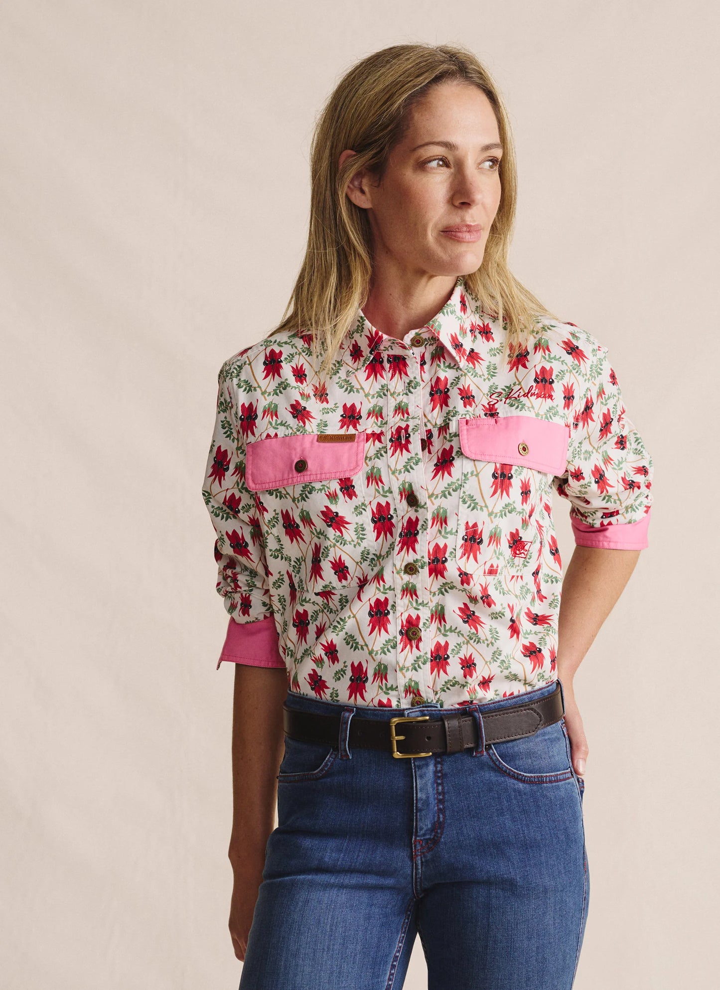 S.Kidman Womens Spencer LWT L/S Workshirt