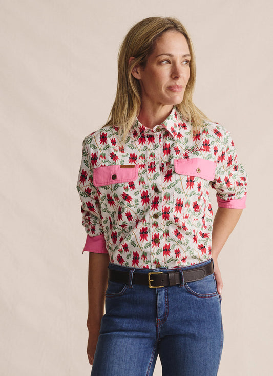 S.Kidman Womens Spencer LWT L/S Workshirt