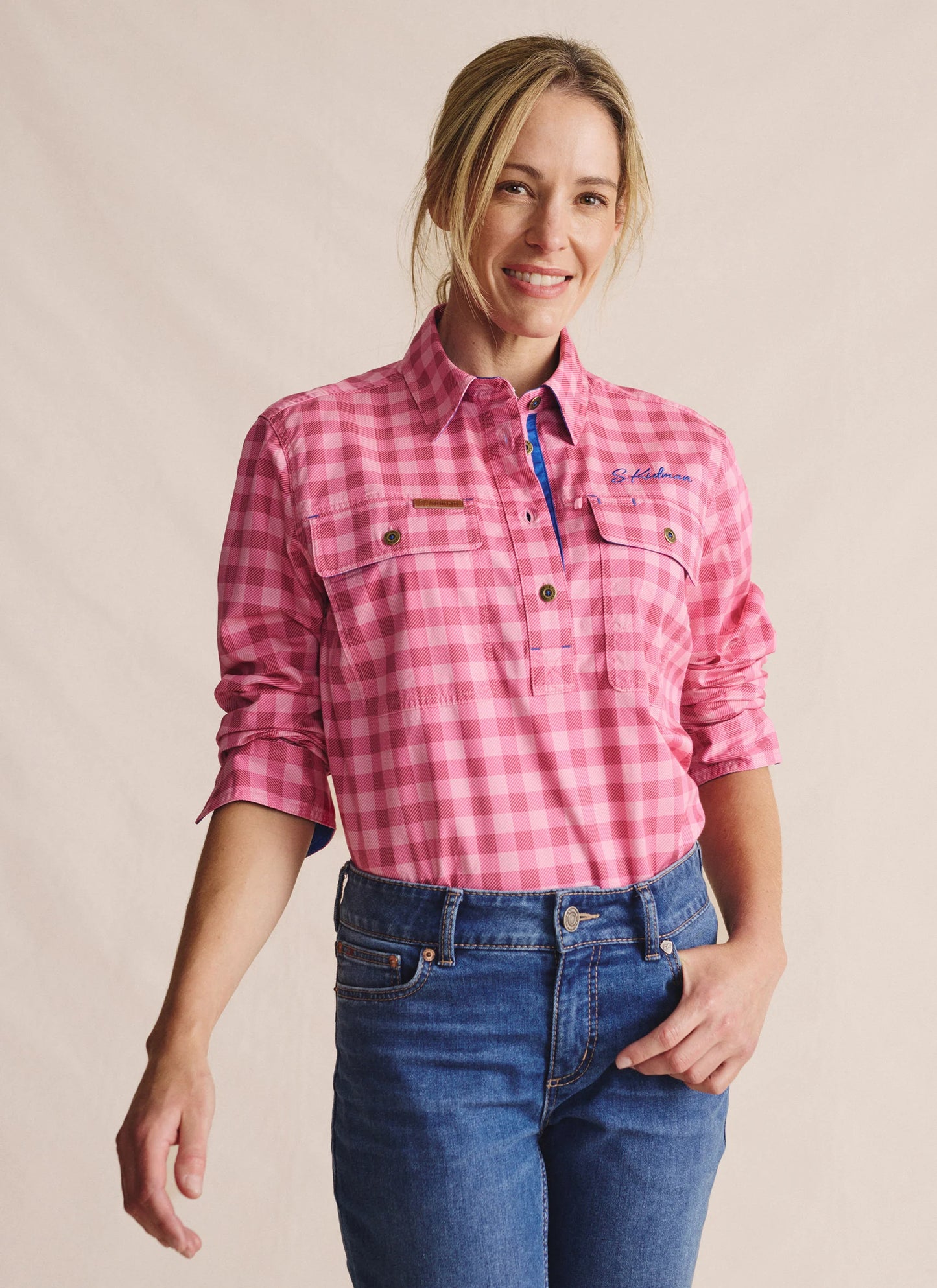 S.Kidman Womens Camfield LWT L/S Workshirt