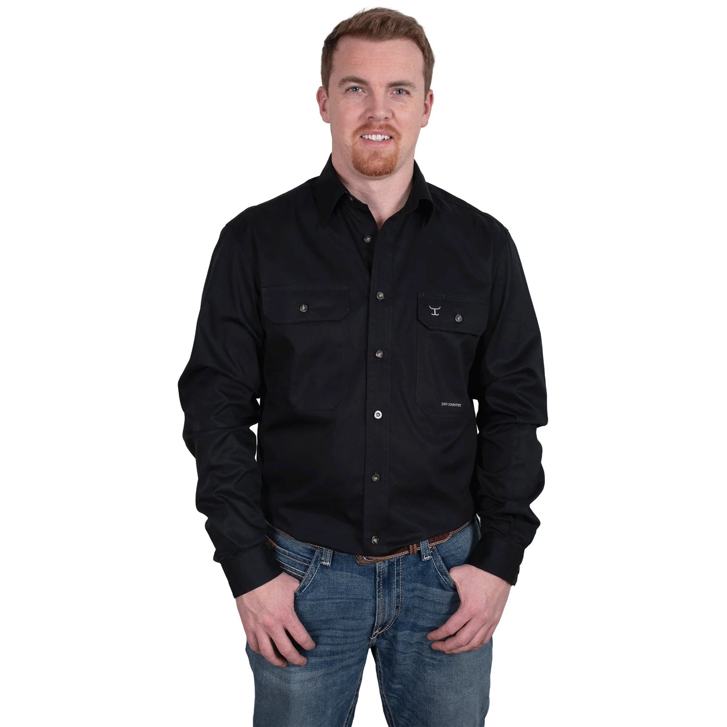 Just Country Mens Evan Full Button L/S Shirt