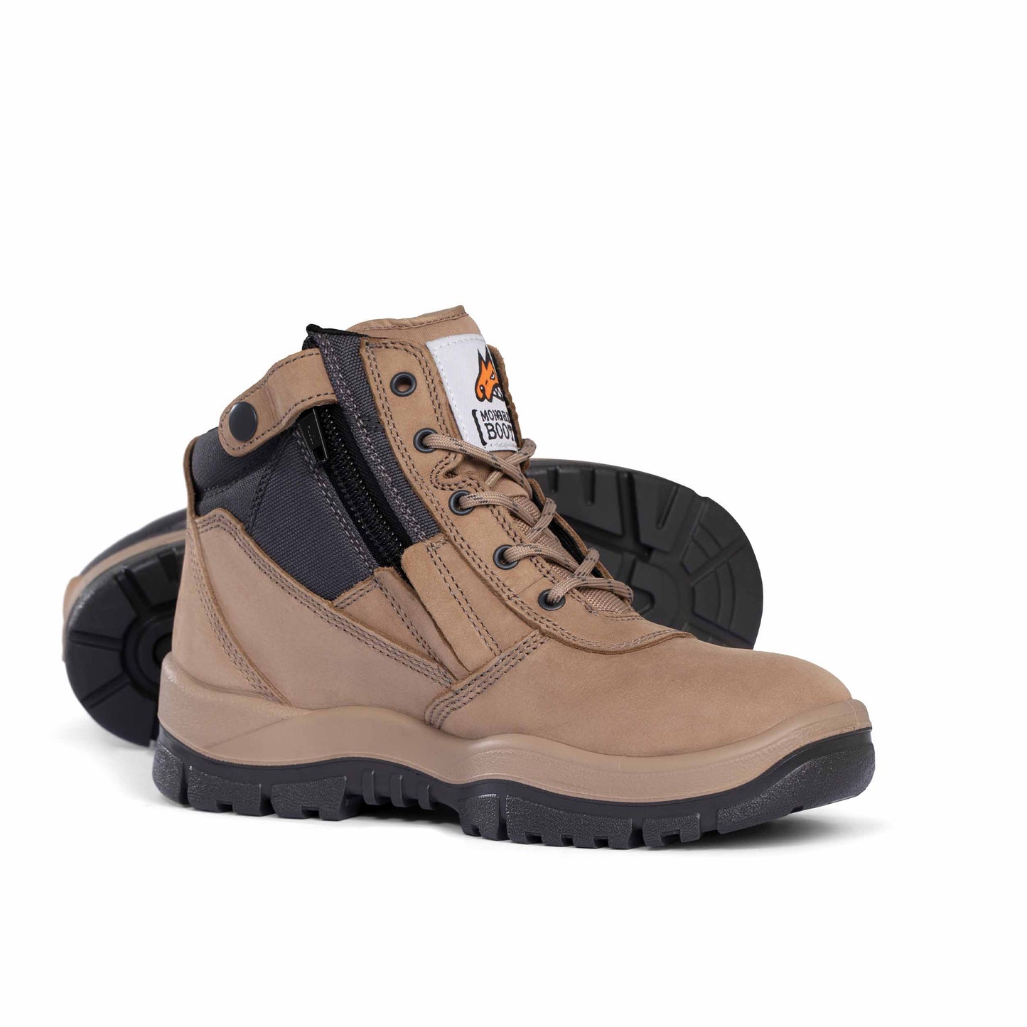 Mongrel Mens Safety Zip Sider Boot