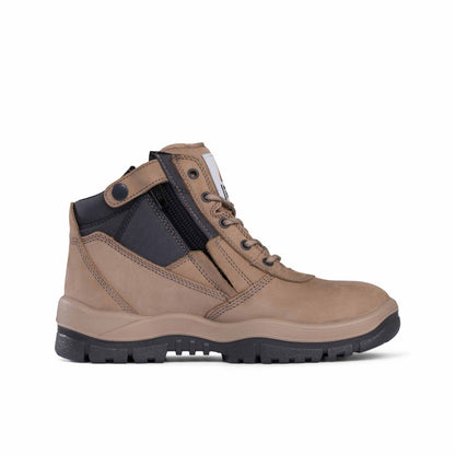 Mongrel Mens Safety Zip Sider Boot