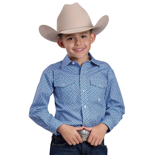 Roper Boys Amarillo Collection L/S Shirt