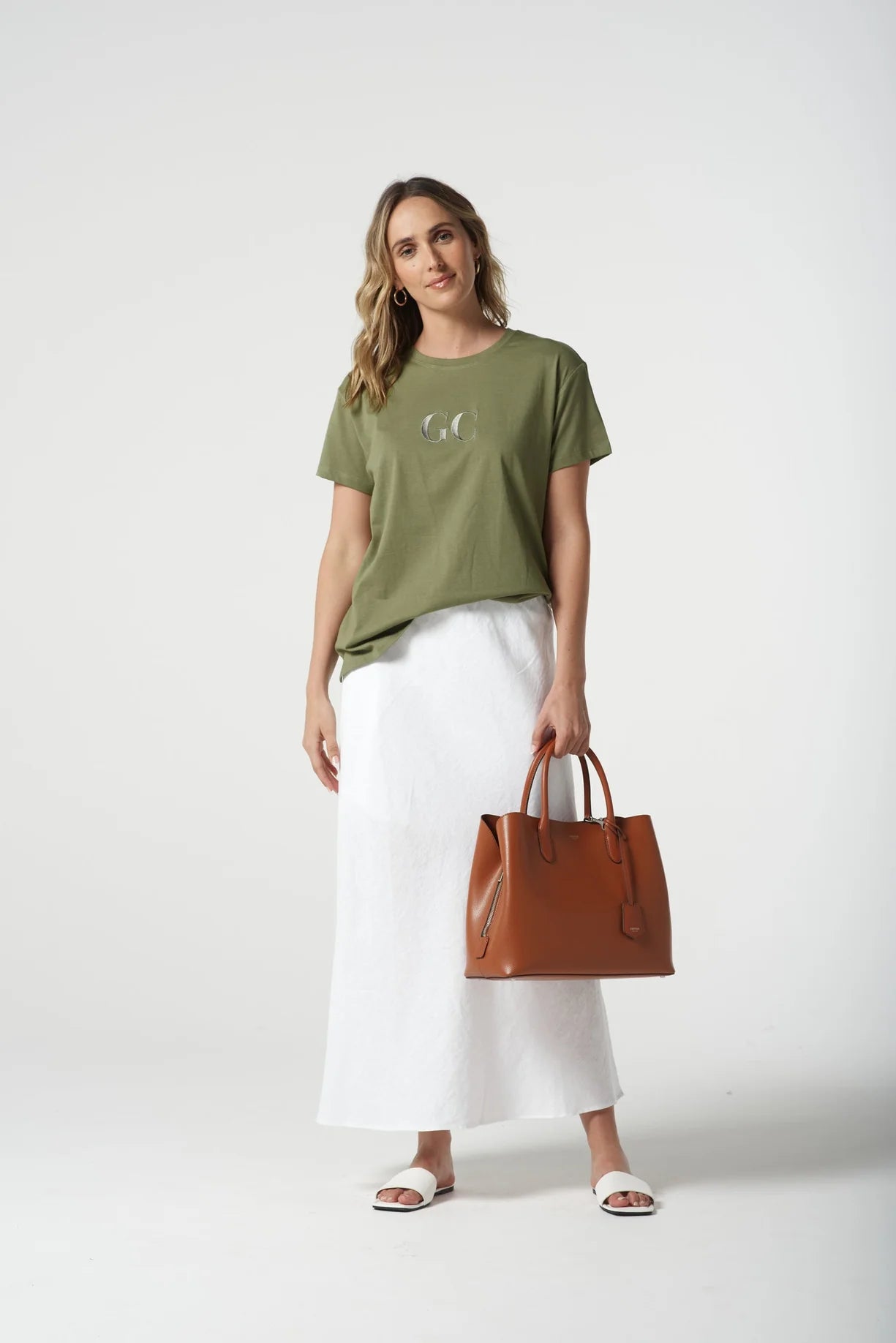 Goondiwindi Cotton Womens Sage Tee