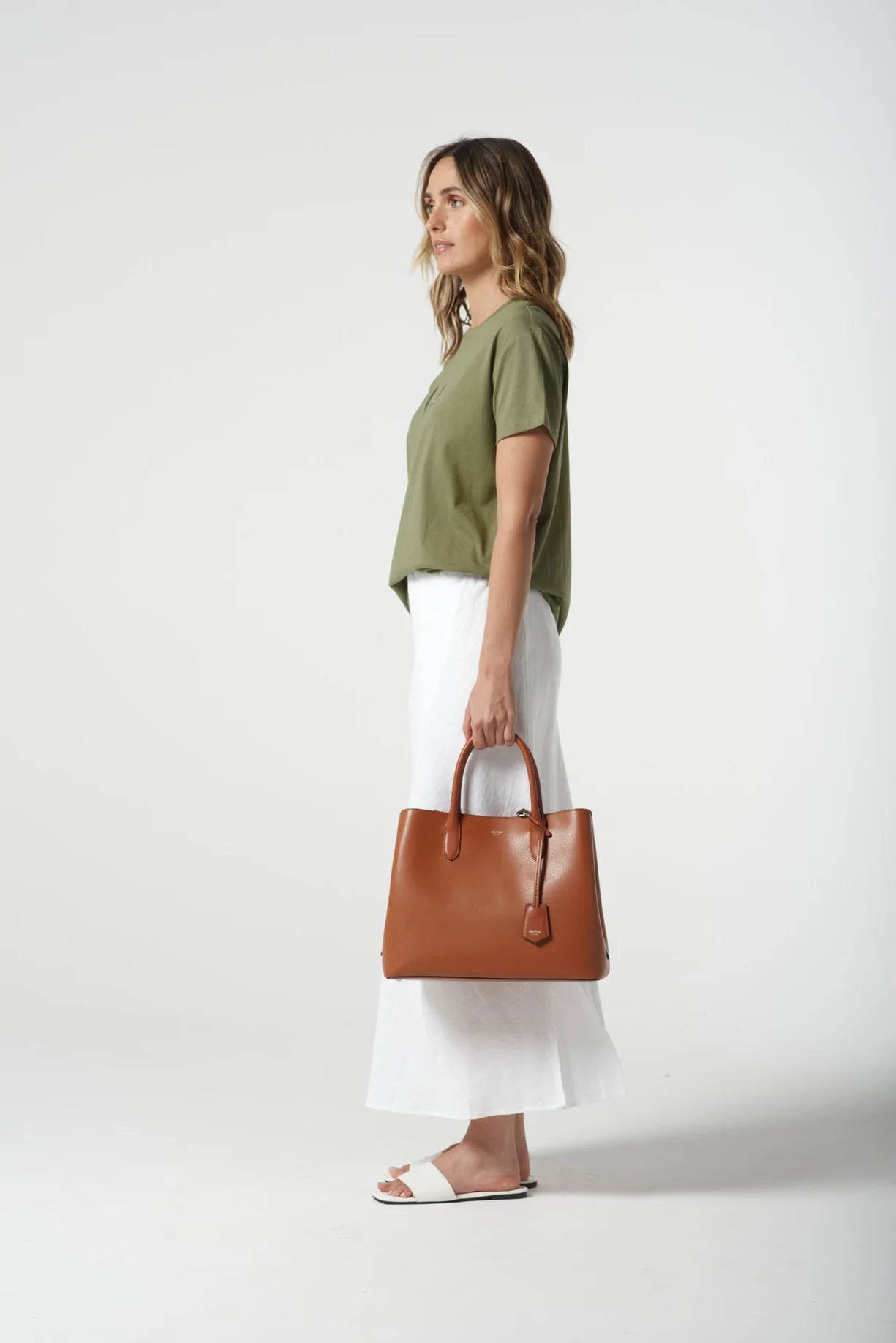 Goondiwindi Cotton Womens Sage Tee