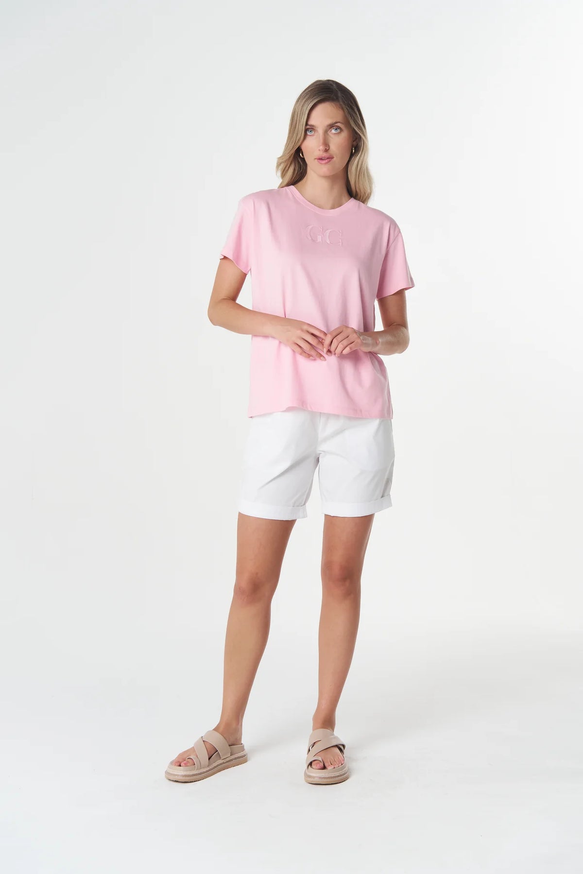 Goondiwindi Cotton Womens GC Logo Embroidered Tee