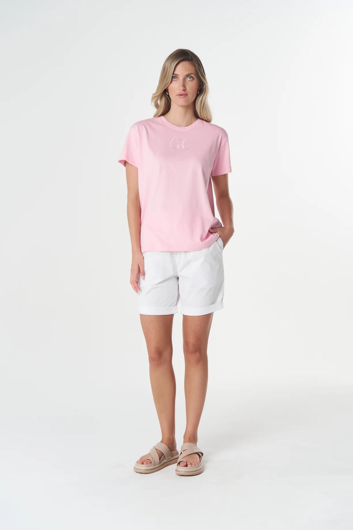 Goondiwindi Cotton Womens GC Logo Embroidered Tee