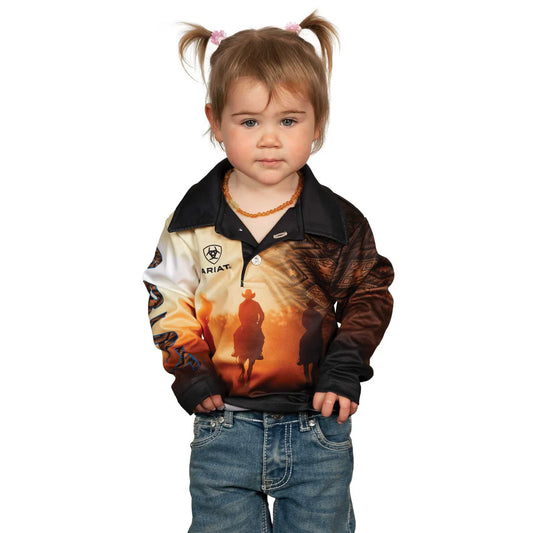 Ariat Kids Fishing Shirt Rodeo Roper