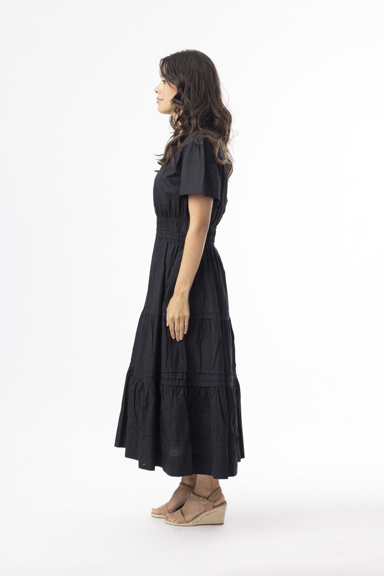 Orientique Womens Poplin Essentials Maxi Dress