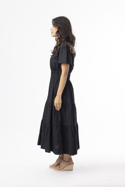 Orientique Womens Poplin Essentials Maxi Dress