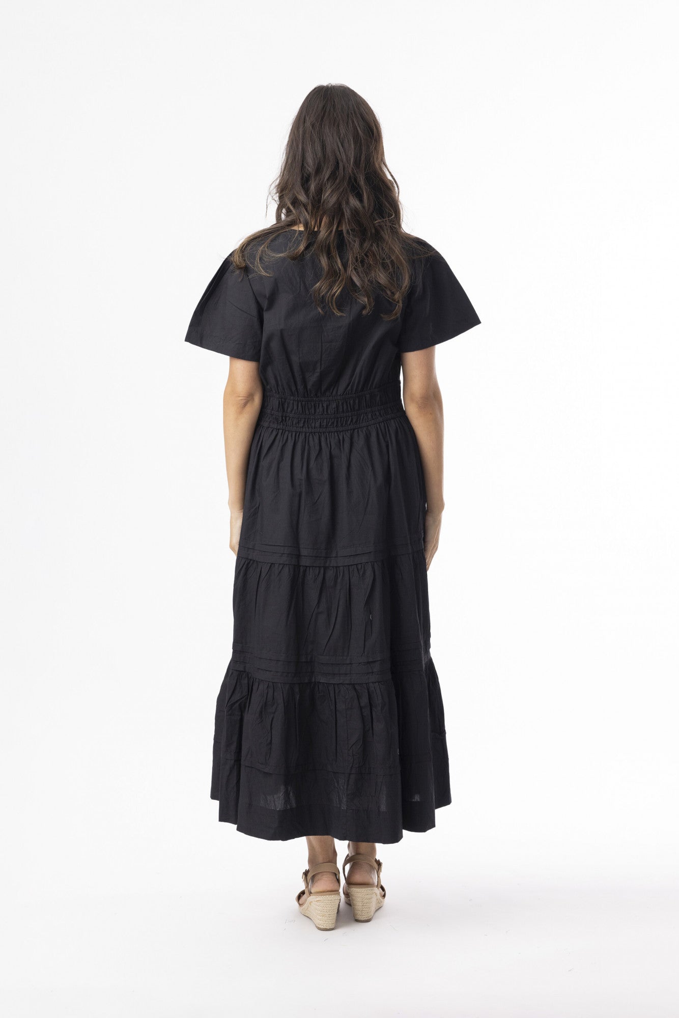 Orientique Womens Poplin Essentials Maxi Dress