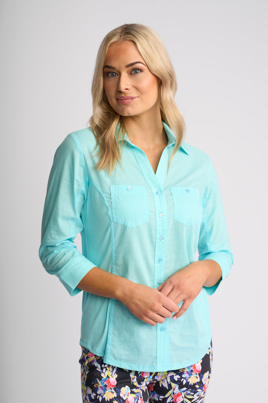 Vassalli Womens Ilsa Button Up Shirt