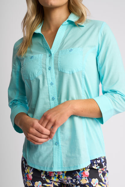 Vassalli Womens Ilsa Button Up Shirt