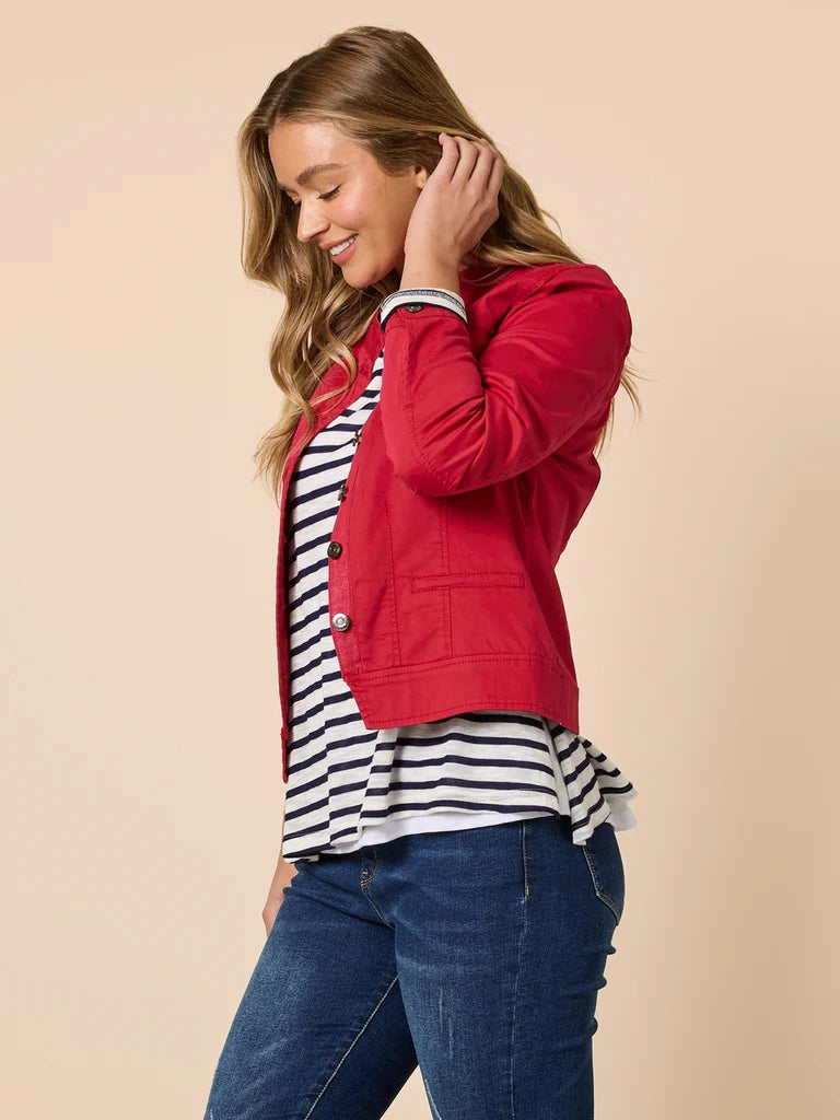 Threadz Womens Maggie Denim Jacket
