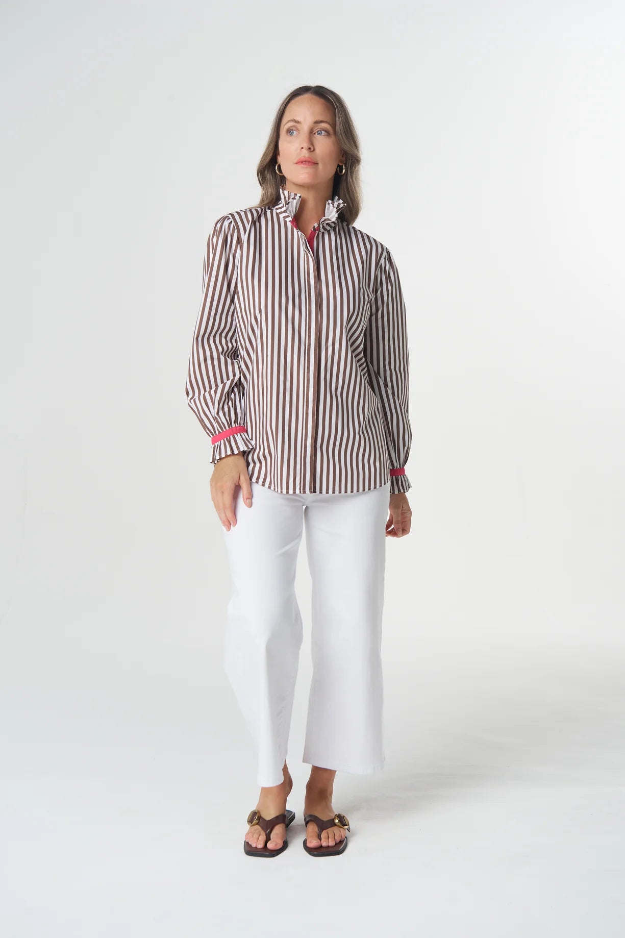 Goondiwindi Cotton Womens Skye Frill Shirt