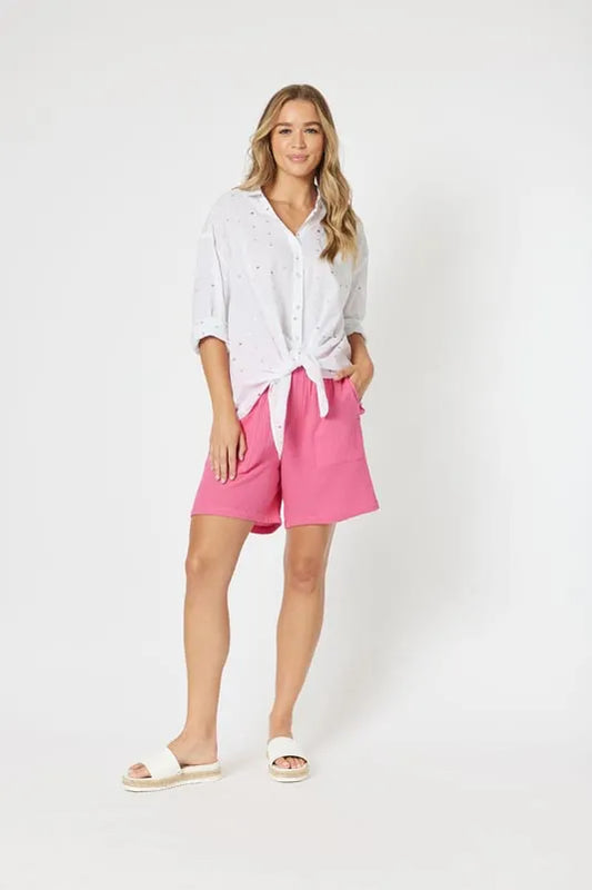 Threadz Womens Emb Spot Shirt