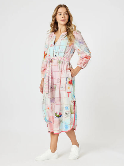 Threadz Womens Capri Print Dress