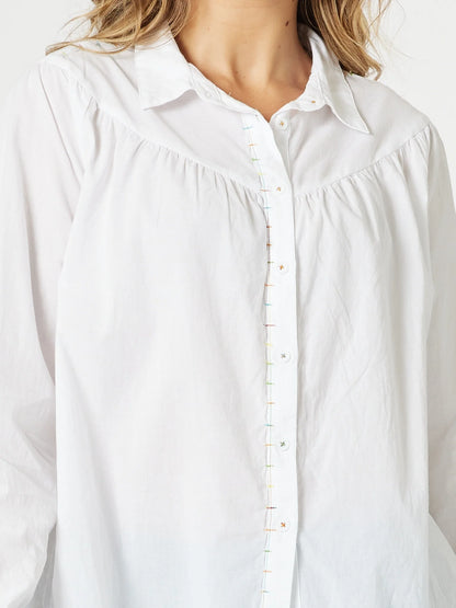 Threadz Womens Crayon Stitch Shirt