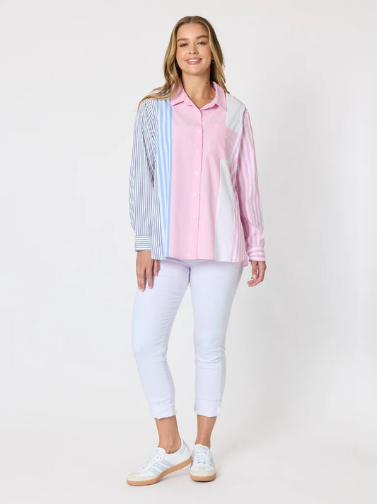 Threadz Womens Miramar Stripe Shirt