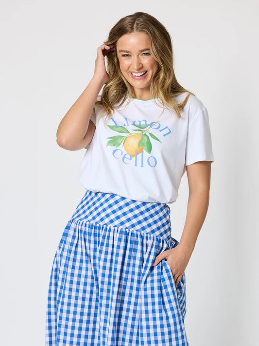 T By Threads Womens Limoncello S/S Tee