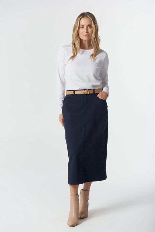 Goondiwindi Cotton Womens 5 Pocket Maxi Skirt