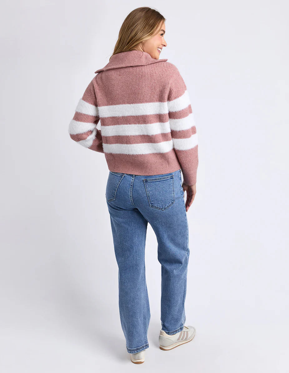 Foxwood Womens Gracie Zip Crew