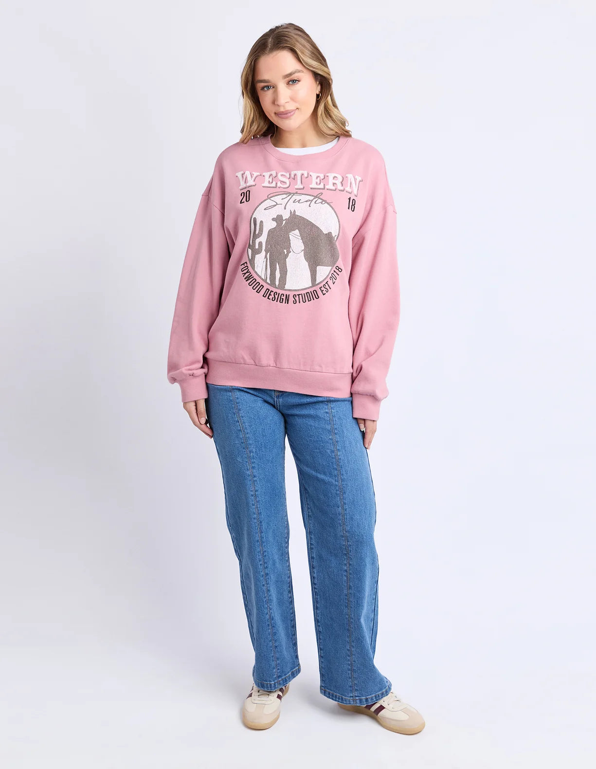 Foxwood Womens Cactus Crew
