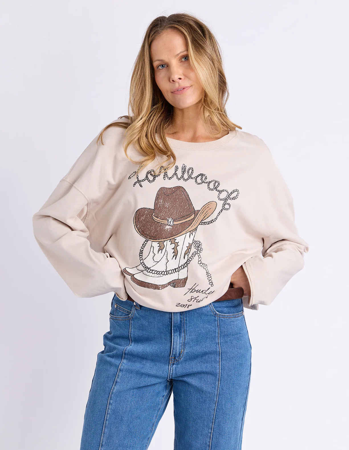 Foxwood Womens Bandit Boots Long Sleeve Top