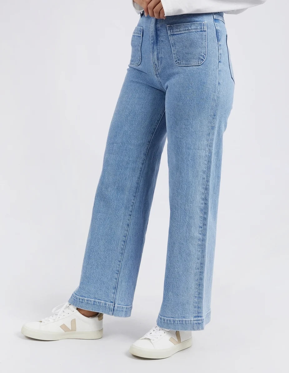 Foxwood Womens Sarah Wide Leg Jeans