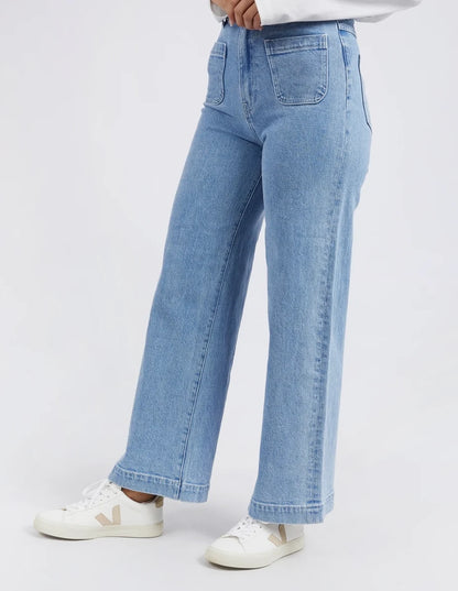 Foxwood Womens Sarah Wide Leg Jeans