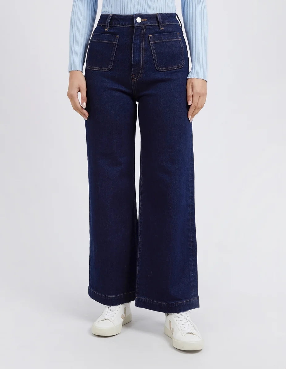 Foxwood Womens Sarah Wide Leg Jeans