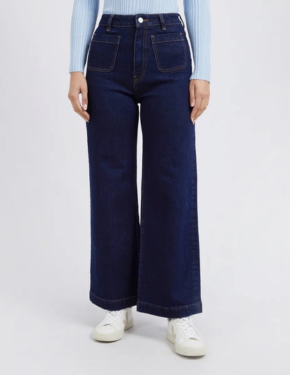 Foxwood Womens Sarah Wide Leg Jeans