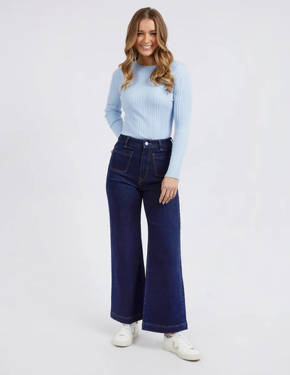 Foxwood Womens Sarah Wide Leg Jeans