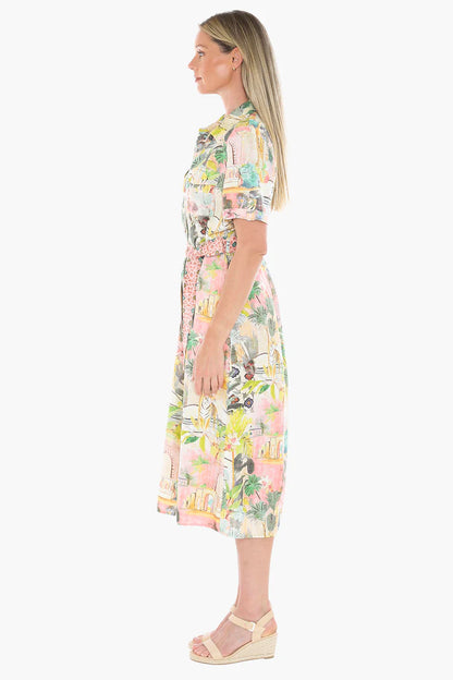 Jump Womens Tiger Island Tie Dress