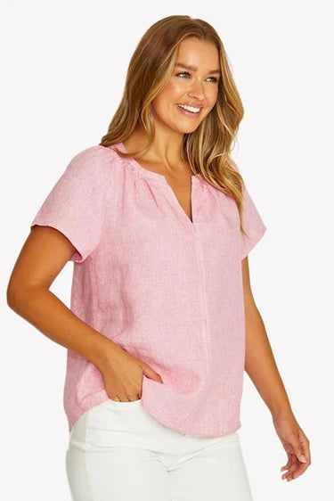 Jump Womens Mini Check Top