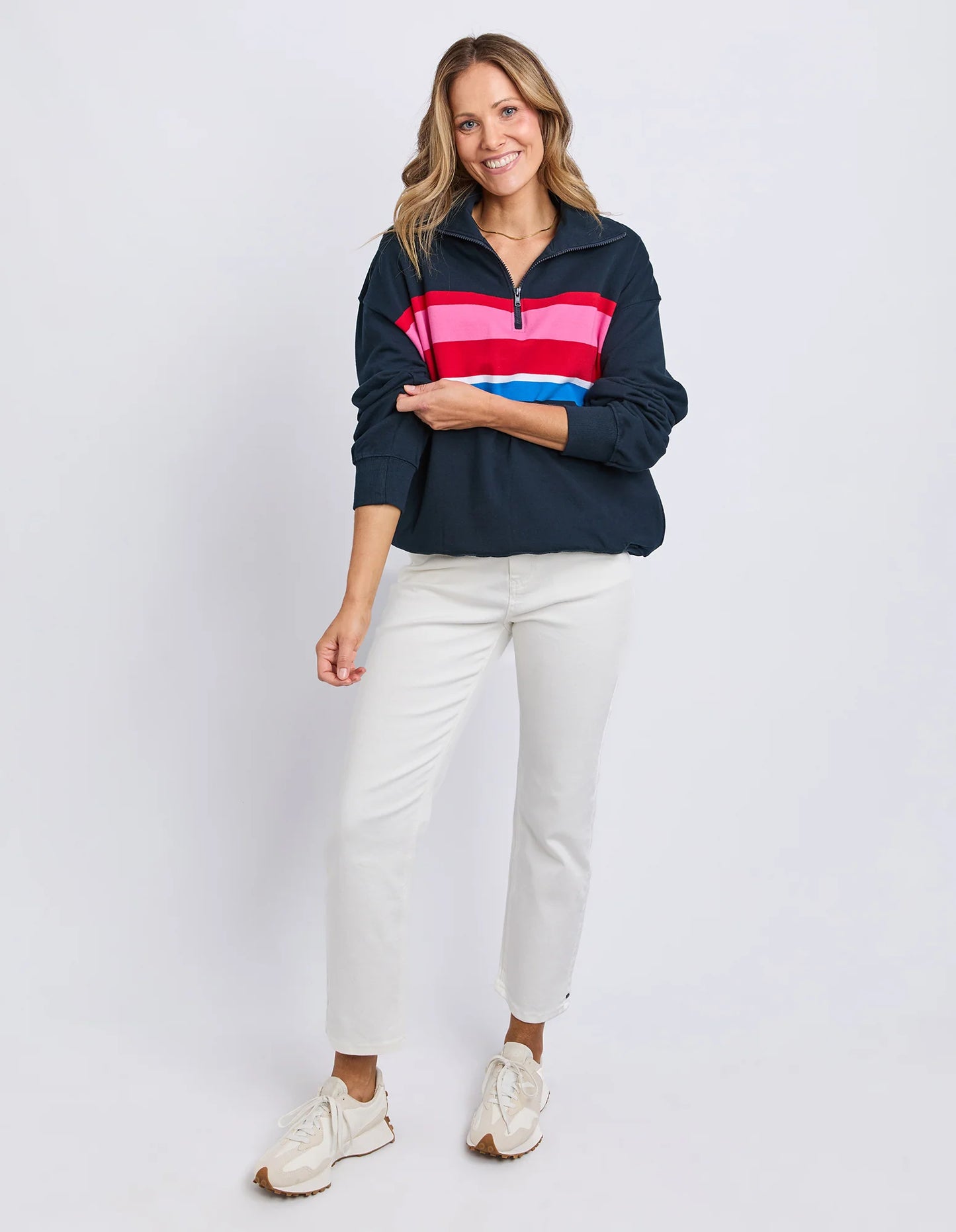 Elm Womens Real Love 1/4 Zip Jumper