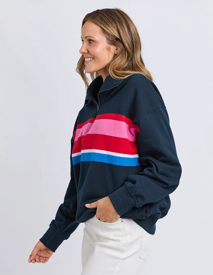 Elm Womens Real Love 1/4 Zip Jumper