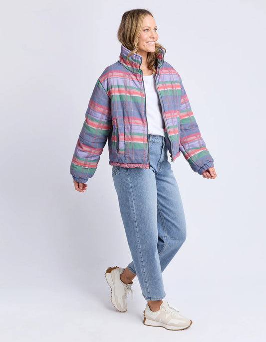 Elm Womens Cord Check Jacket