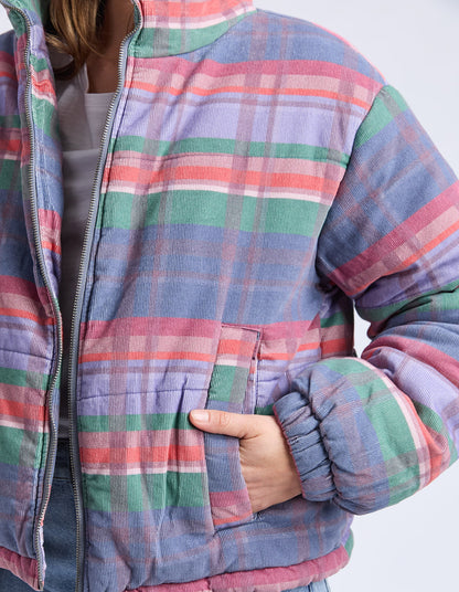 Elm Womens Cord Check Jacket