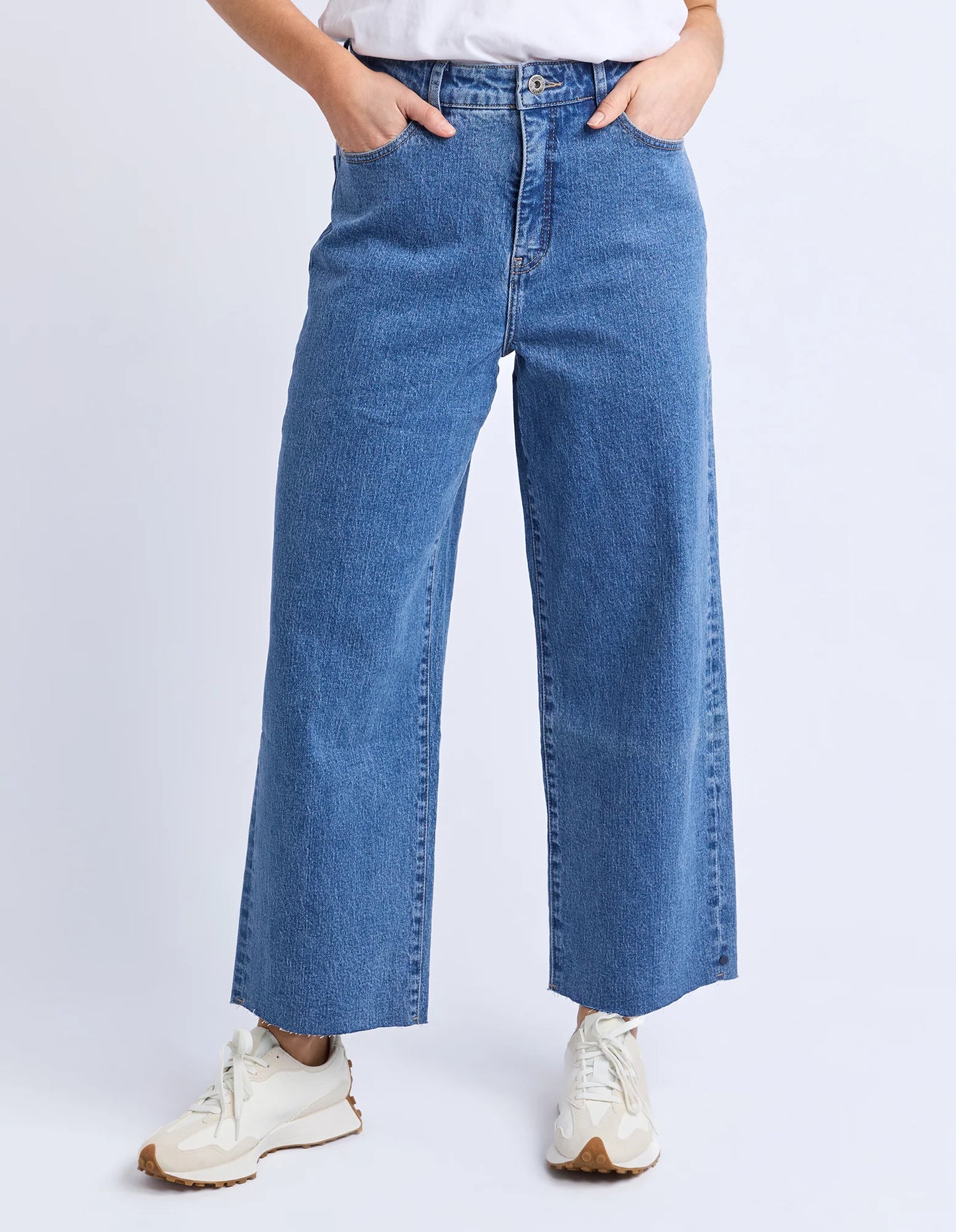 Elm Womens Ada Straight Leg Jeans