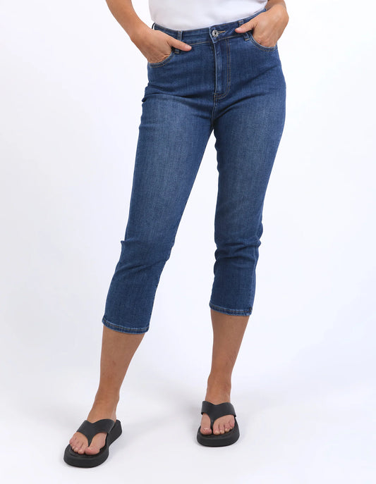 Elm Womens Molly Capri Jeans