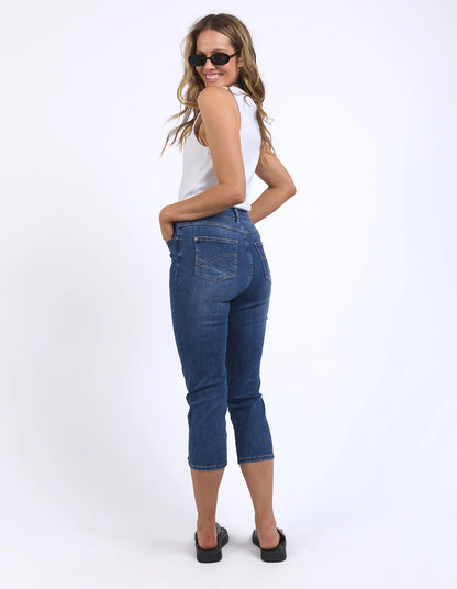 Elm Womens Molly Capri Jeans