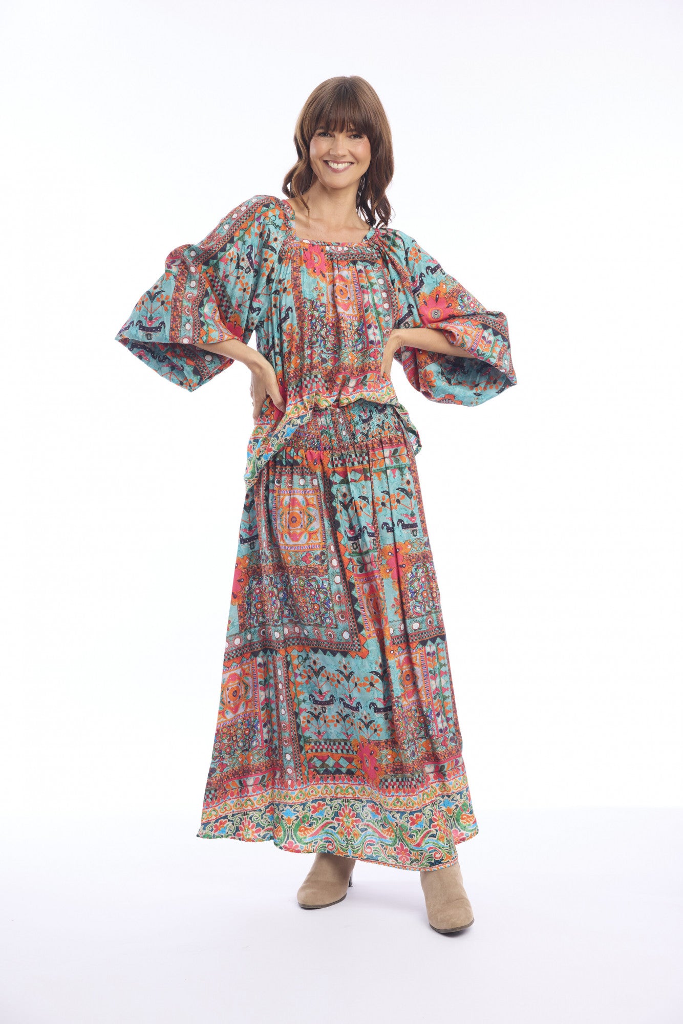Escape Womens Rabari Boho Top
