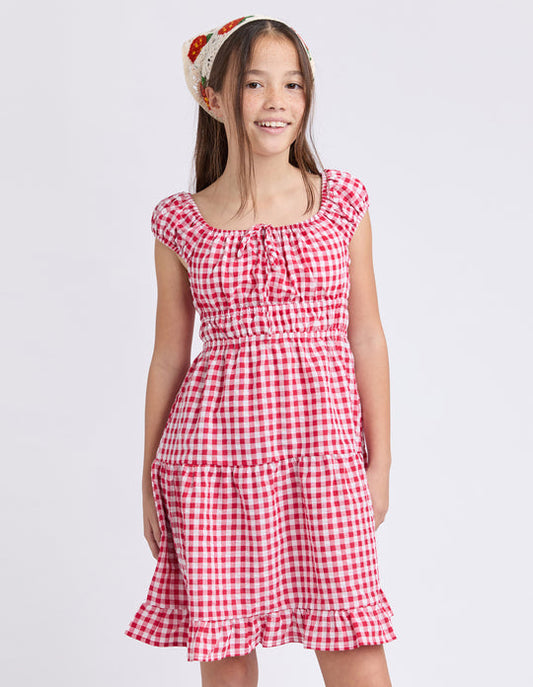 Eve Girl Elsa Gingham Dress