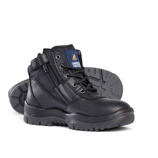 Mongrel Mens Non Safety Zip Sider Boot