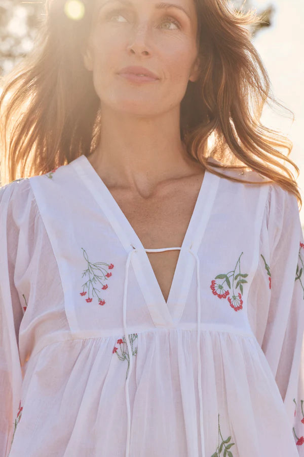 Adrift Womens Cairo Boho Blouse