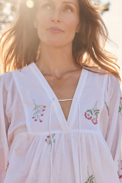 Adrift Womens Cairo Boho Blouse