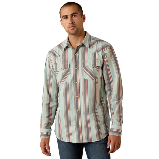 Ariat Mens Retro Hesperus Fitted Snap L/S Shirt